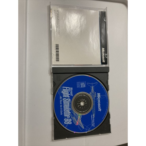 Microsoft Flight Simulator 98 (PC, 1997) CD & Case NEAR MINT NM Actual Photos - Picture 6 of 12